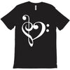 music heart rock baseball T-Shirt