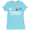 Stronger Together Ladies Fitted T-Shirt