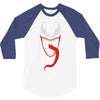 monster face 3/4 Sleeve Shirt