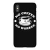no coffee no workee iPhoneX