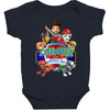 paw patrol birthday boy auntie Baby Bodysuit
