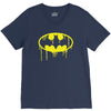 batman dying bleeding logo V-Neck Tee