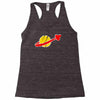 the spaceman logo Racerback Tank