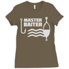 master baiter Ladies Fitted T-Shirt