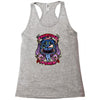 knowledge and power Racerback Tank