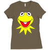 kermit muppets uomo Ladies Fitted T-Shirt
