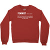Feminist Noun Crewneck Sweatshirt