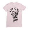 joker hahaha Ladies Fitted T-Shirt