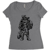 psi stalker Women's Triblend Scoop T-shirt