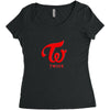 THIS TWICE Women's Triblend Scoop T-shirt