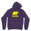 beer t shirt bear plus deer funny tee drinking college humor party shi Unisex Hoodie