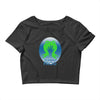 the green frog Crop Top