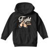 Fight For a Cure Uterine Cancer Awareness Youth Hoodie