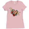 not today satan Ladies Fitted T-Shirt