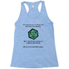 natural 1   orc Racerback Tank