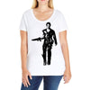 the road warrior Ladies Curvy T-Shirt