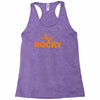 new rocky balboa stallone dark blue logo movie Racerback Tank