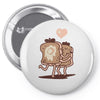 french toast kiss Pin-back button