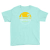 amity island jaws inspired movie shark printed Youth Tee