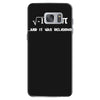 i 8 sum pi  ate some pie funny food nerd maths physics joke Samsung Galaxy S7 Case