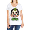 dj blend Ladies Curvy T-Shirt