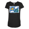 rose's green Maternity Scoop Neck T-shirt
