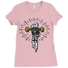 skateboard truck Ladies Fitted T-Shirt