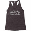 outdoors hiking and camping Racerback Tank
