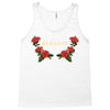 badassy with roses Tank Top