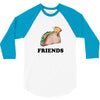 Best Friends Tacos 3/4 Sleeve Shirt