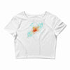 higgs event oil paint Crop Top