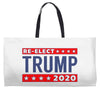 Re-Elect Donald Trump President 2020 Make America Great Again t-shirt Weekender Totes
