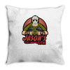 horror's gym Throw Pillow
