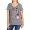 death star sorrows Ladies Curvy T-Shirt