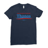don't blame me i voted for thanos Ladies Fitted T-Shirt