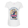 sailor's brew Maternity Scoop Neck T-shirt