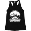 camp crystal lake est 1935 Racerback Tank