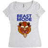 Beast Mode Women's Triblend Scoop T-shirt