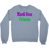 mardi gras princess Crewneck Sweatshirt