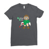 breaking bricks Ladies Fitted T-Shirt