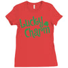 lucky charm Ladies Fitted T-Shirt
