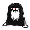 yre beard fast n' loud Drawstring Bags