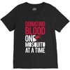 donating blood one mosquito funny V-Neck Tee