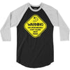 warning may...talking about fishing 3/4 Sleeve Shirt