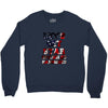star spangled hammered Crewneck Sweatshirt