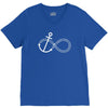 infinity knot anchor rope V-Neck Tee