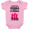 Donna and DynamoS Baby Bodysuit