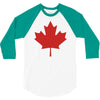canada international baseball 3/4 Sleeve Shirt