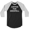 Justice For Grenfell 3/4 Sleeve Shirt