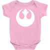 rebel alliance sticker vinyl decal star wars   car window wall decor Baby Onesie